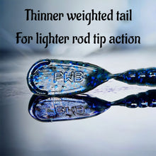 Load image into Gallery viewer, Custom 5” Paddle Tail Worm