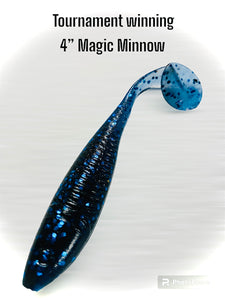 4" Magic Minnow 8ct