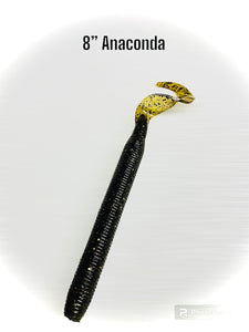 8” Anaconda Worm